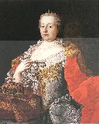 MEYTENS, Martin van Queen Maria Theresia sg Germany oil painting reproduction